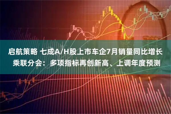 启航策略 七成A/H股上市车企7月销量同比增长 乘联分会：多项指标再创新高、上调年度预测